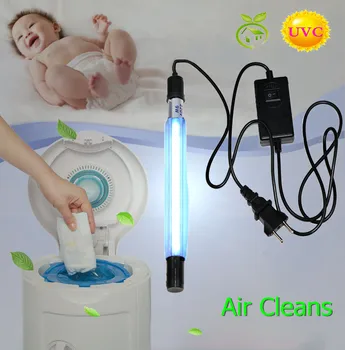 

UV Instant Odor Remover Deodorizer Lamp Waterproof for Refrigerator Diaper Pail Trash Garbage Can Sewer Freshener 110V/220V