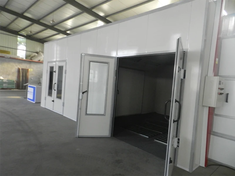Furniture paint booth details a