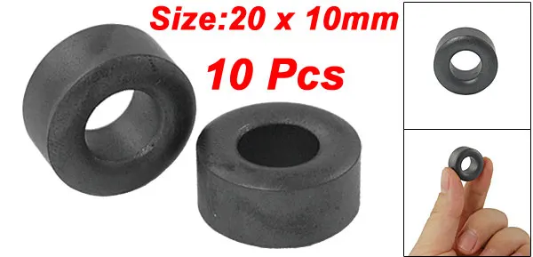 10X Filters Coils 10mm Inner Dia Toroid Ferrite Cores