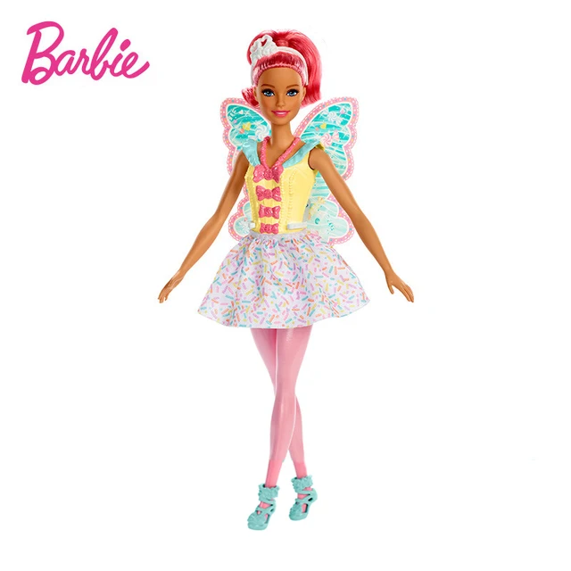 Barbie-Juego de combinación de elfo y mariposa, princesa Barbie, vestido de hada y mariposa, juguete para niña, regalo de cumpleaños, FXT03 Barbie-Juego de combinación de elfo y mariposa, princesa Barbie, vestido de hada y mariposa, juguete para niña, regalo de cumpleaños, FXT03
