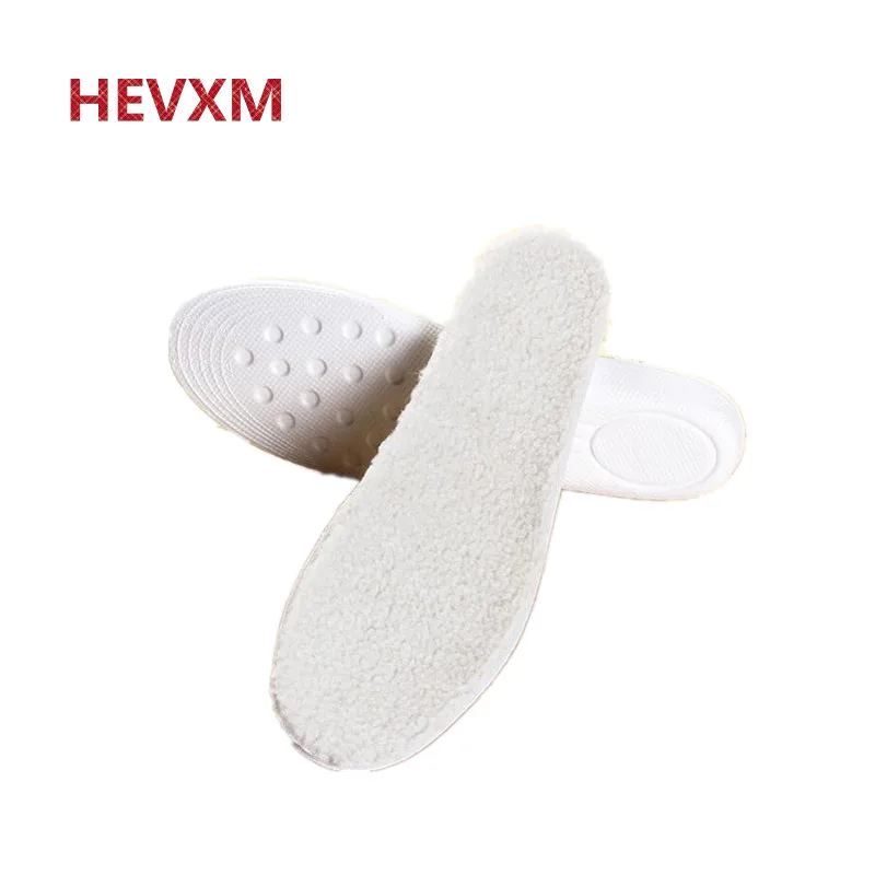 HEVXM/зима на сплошном высоком шерсть стельки толще разделе теплая стелька подошвы