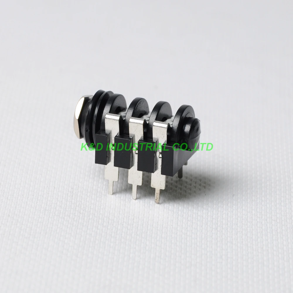 10 шт. 1/4 &quotКлифф 6 35 телефонный разъем 6pin PCB наушники аудио трубка Amp Гитара Моно| |