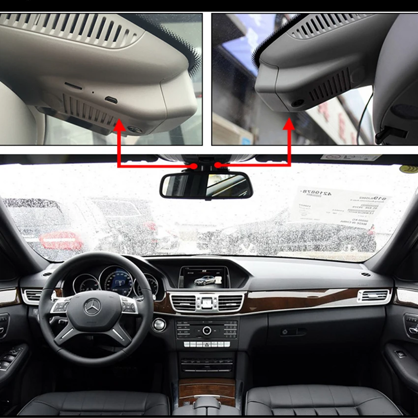 YESSUN для Benz GLK 200 2011 2015 Автомобильный видеорегистратор Мини Wifi камера Full HD 1080P