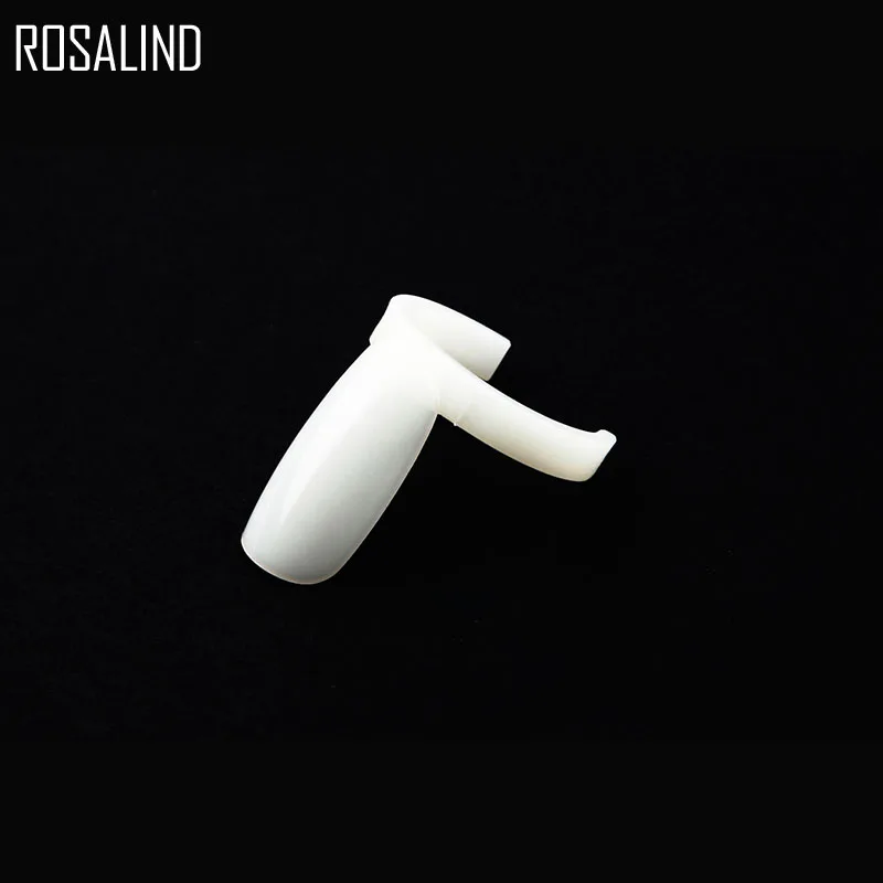 ROSALIND 50 шт./лот, акриловый лак для ногтей, УФ-гель, цветной дисплей, для дизайна ногтей, кольцо, стильные наконечники для ногтей
