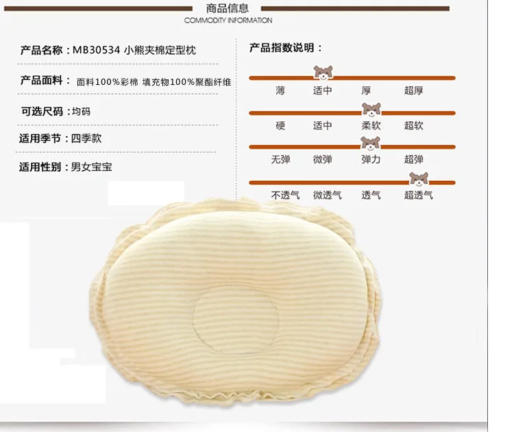Хлопок детские Подушки детские новорожденных защиты головы Подушки Пеленальные принадлежности для кормящих Подушки Детские малыша спать позиционер Анти ролл
