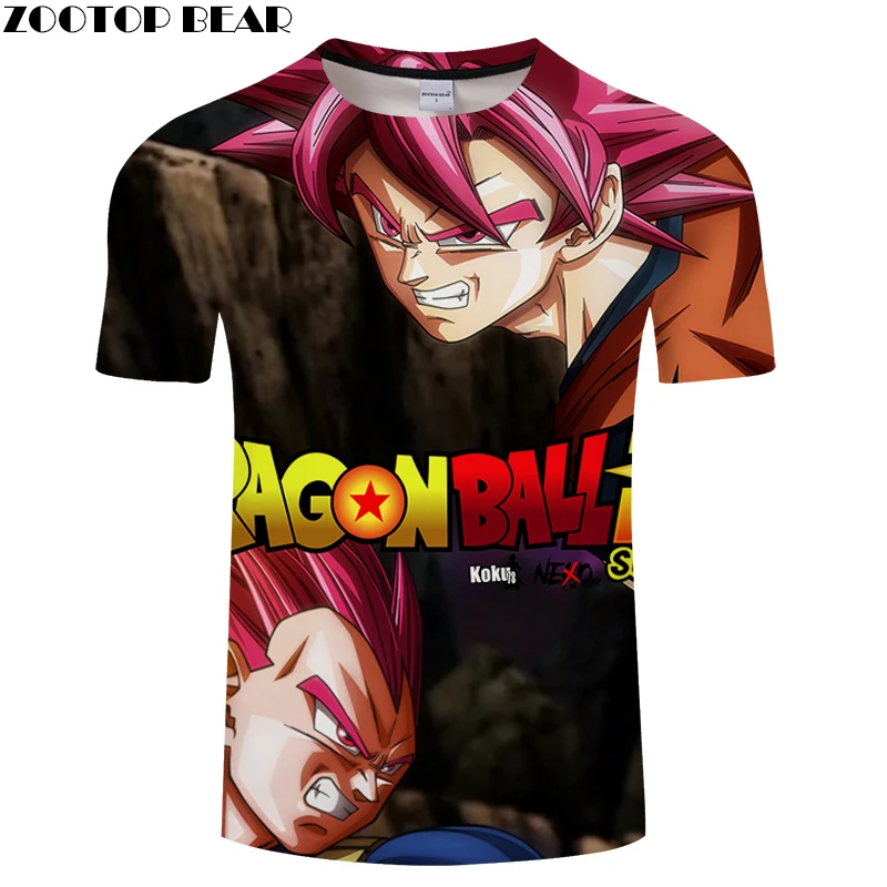 

Dragon Ball Youths 3D Men Casual T shirt Short Sleeve shirts Summer Travel Top 6XL Camiseta Male Brand Tee ZOOTOP BEAR Dropship