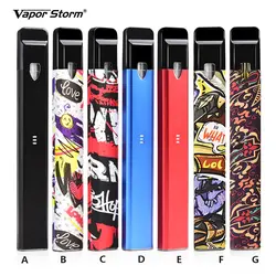 Vapor Storm Stalker стартовый набор граффити 1,8 мл сменный картридж 400 мАч электронная сигарета портативный парогенератор мини-комплект