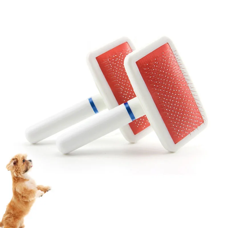 

Pet Deshedding Brush Puppy Dog Cat Needle Comb Hair Shedding Grooming Quick Cleaning Pets Fur Gilling Brush Slicker Tool For Dro