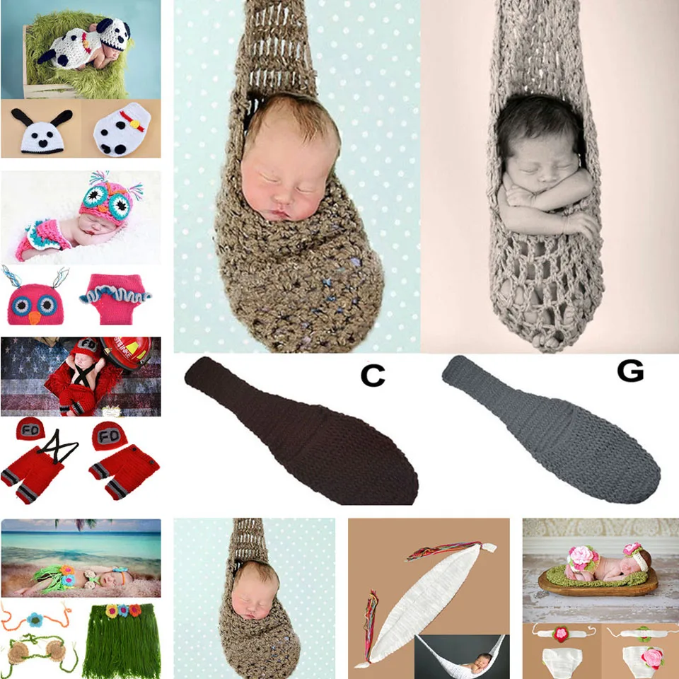 knitted baby nest