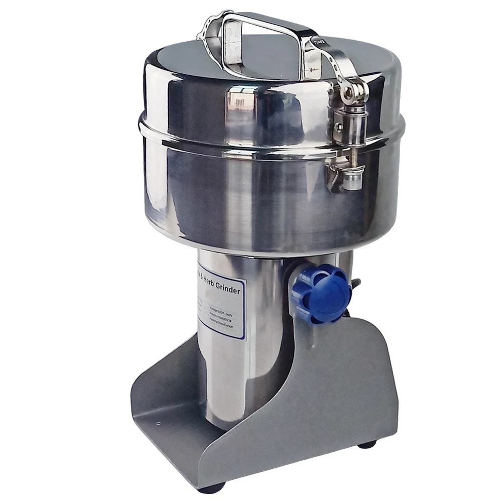 

Automatic Swing Type Electric Grinder Mill Multifunction Big Capacity Grinder Crusher Machine Food Crops Mill For Spices Coffee