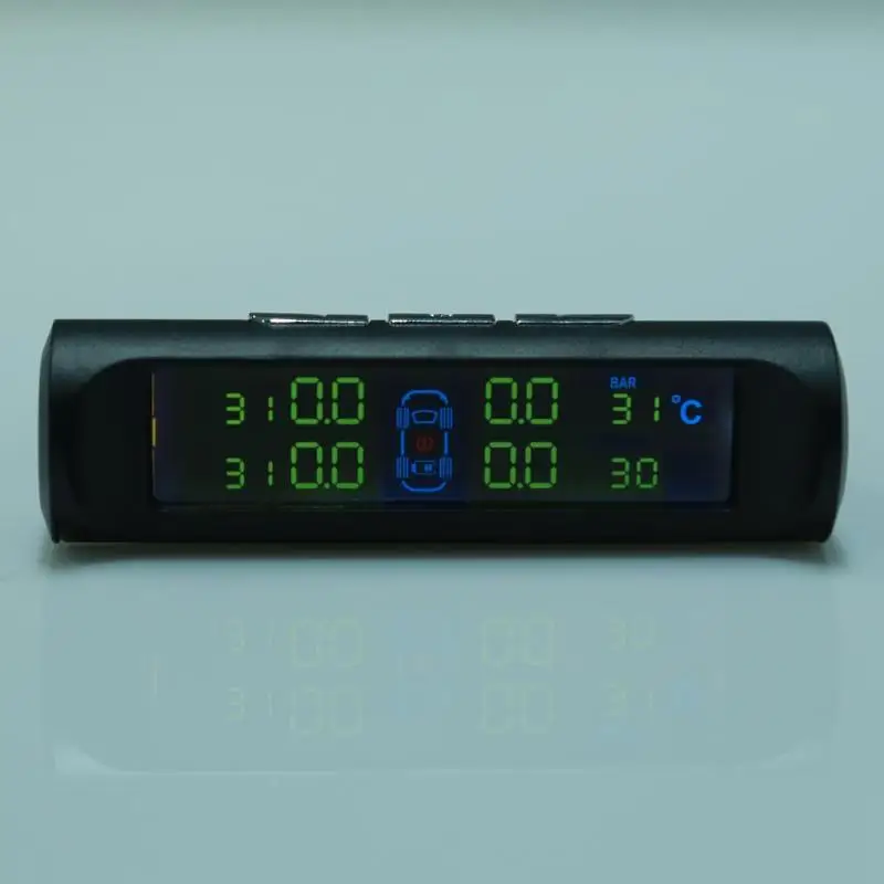 Автомобильный TPMS контроль давления в шинах умная система прикуриватель цифровой ЖК-дисплей автоматическая система охранной сигнализации s давление в шинах