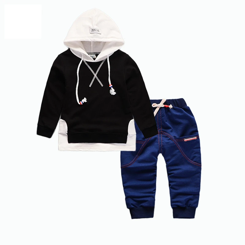 الاطفال الملابس 2019 ربيع الخريف الأطفال الفتيان الفتيات الملابس الدعاوى طفل كامل الأكمام هوديس السراويل 2 قطعة/مجموعة طفل رياضية