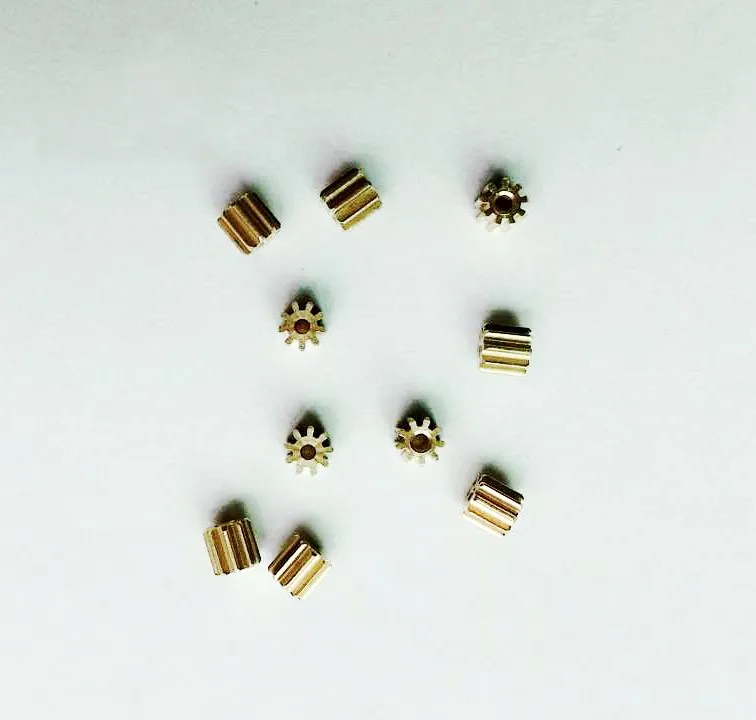

10Pcs Syma Metal Motor Gear Spare Parts for X5 X5C-1 X5SC X5SW X5HC X5HW RC Helicopter Quadcopter Drone Motor Engine Wheel parts