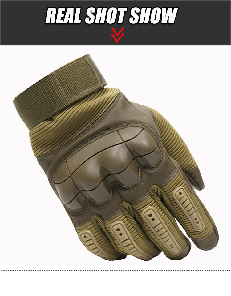 Тактические перчатки с сенсорным экраном, военные Пейнтбольные армейские противоскользящие резиновые перчатки на концах пальцев, мотоциклетные перчатки Hiki
