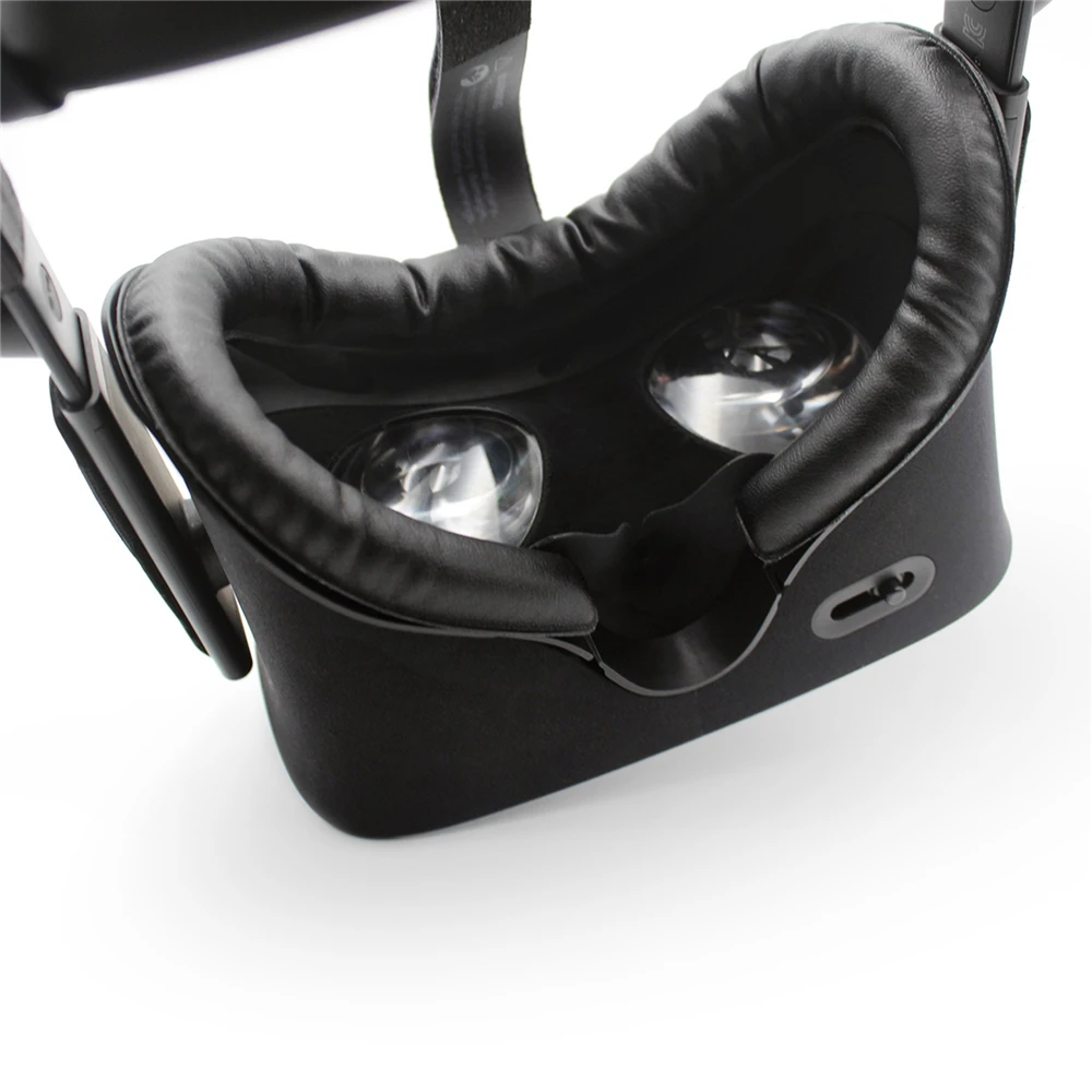Сменный Набор из искусственной кожи VR для Oculus Rift VR гарнитура лицевой интерфейс маска для глаз нижняя поддержка носа
