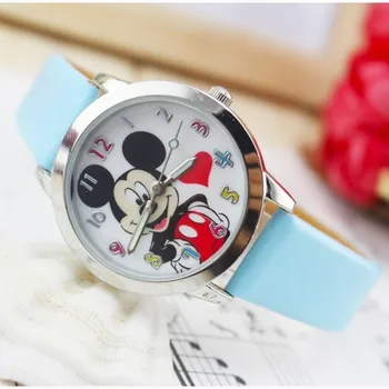 

New Fashion Lovely watch minnie Kids Children Cartoon desgin Brand Quartz Wristwatches feminino ceasuri Relogio kol saati
