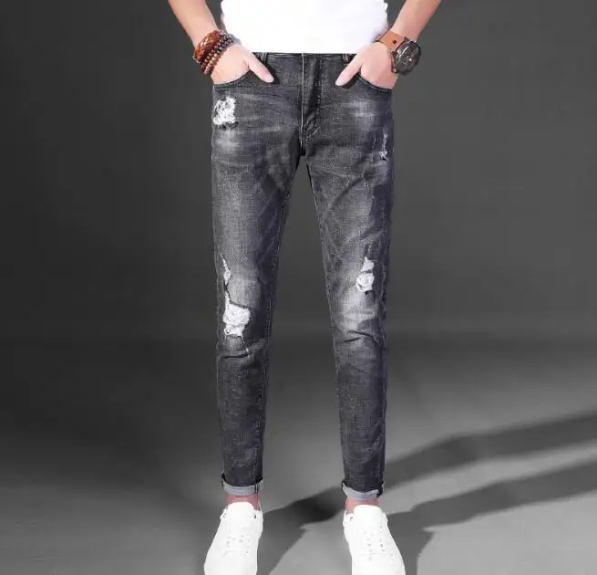 2018 Free Shipping Causal Good Quality Men Discount Jeans On Hot Sales 