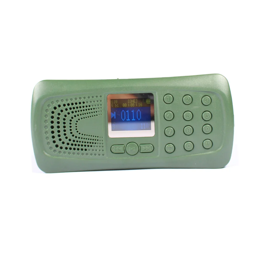 Уличная охотничья птица вызов приманка звук MP3 динамик плеер со встроенными 110