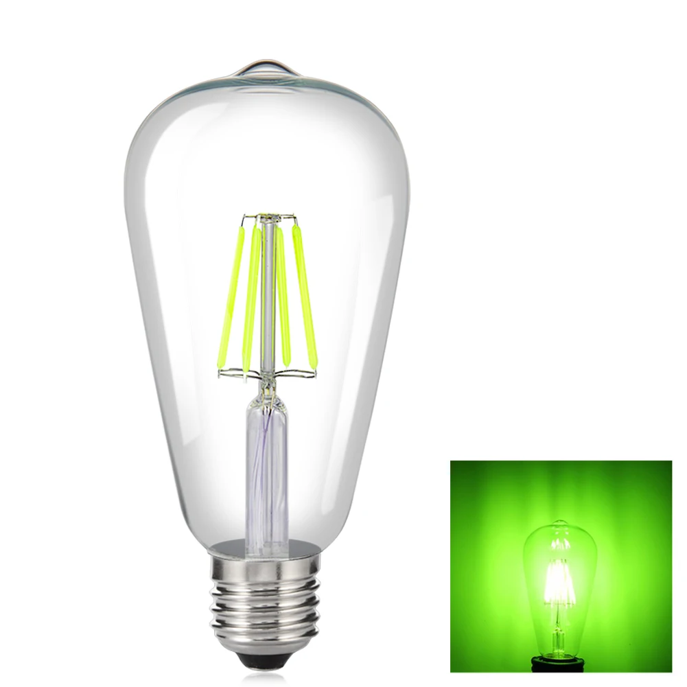 10 шт. светодиодные лампы накаливания для Эдисона 8 Вт|lamparas led|led filament bulb e27led |