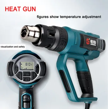 Best Digital Display Of Temperature Heat Gun Intelligent Tube Soften Tool For Sale Air Volume Adjustable Two Gears