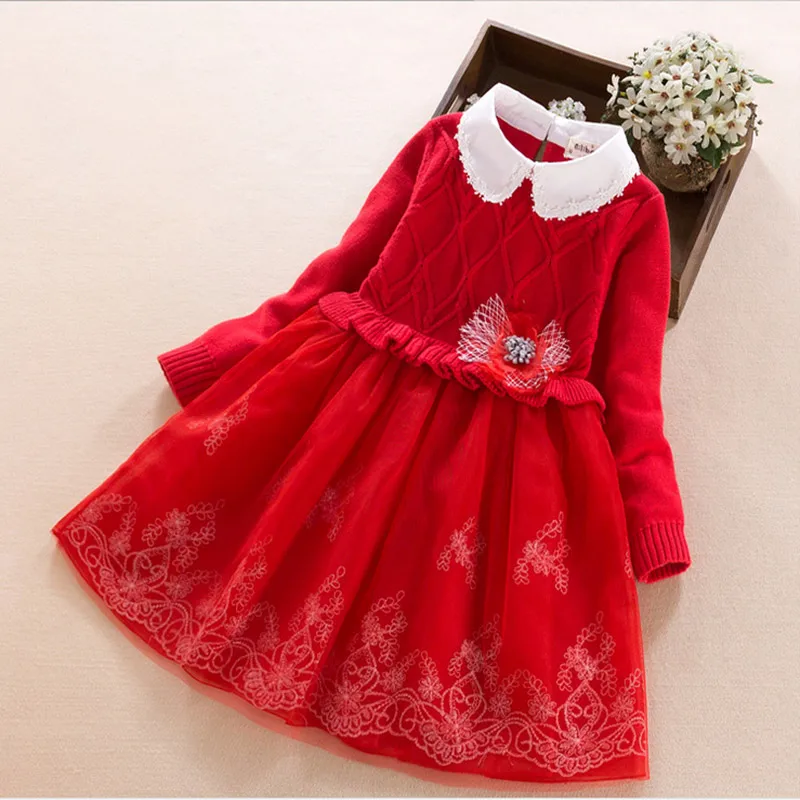 Baby Girl Dress 2017 new spring winter long sleeve kids dresses for girls clothes cotton fall children clothing 5 8 9 years old цена Baby Girl Dress 2017 new spring winter long sleeve kids dresses for girls clothes cotton fall children clothing 5 8 9 years old цены онлайн