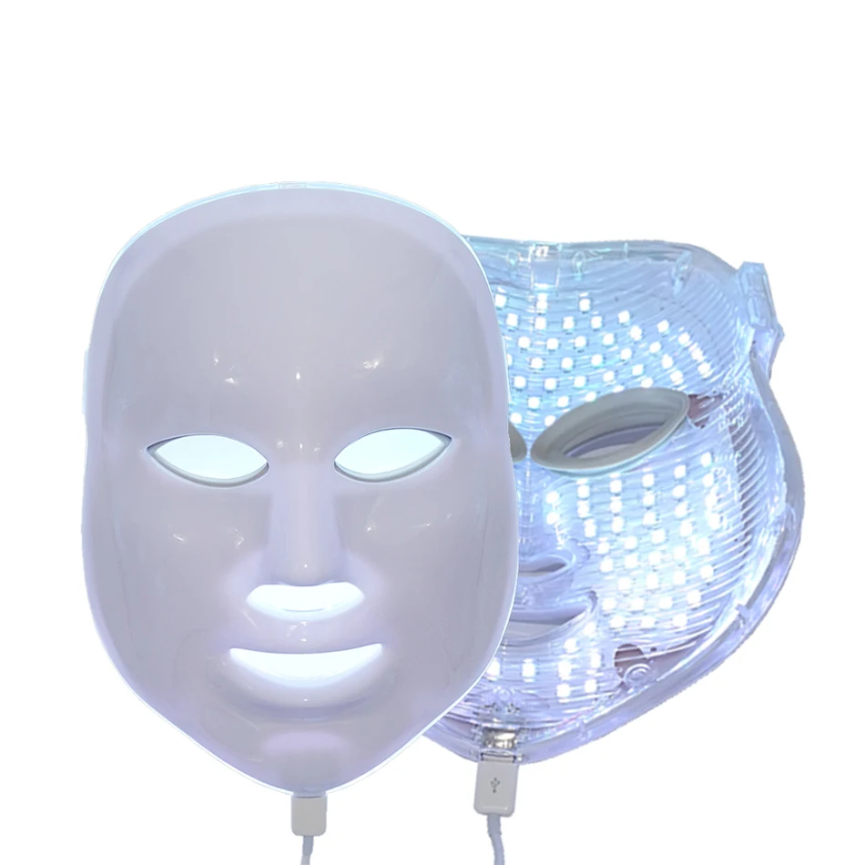 7Colors Light Photon Electric LED Facial Mask Home Use Skin PDT Skin