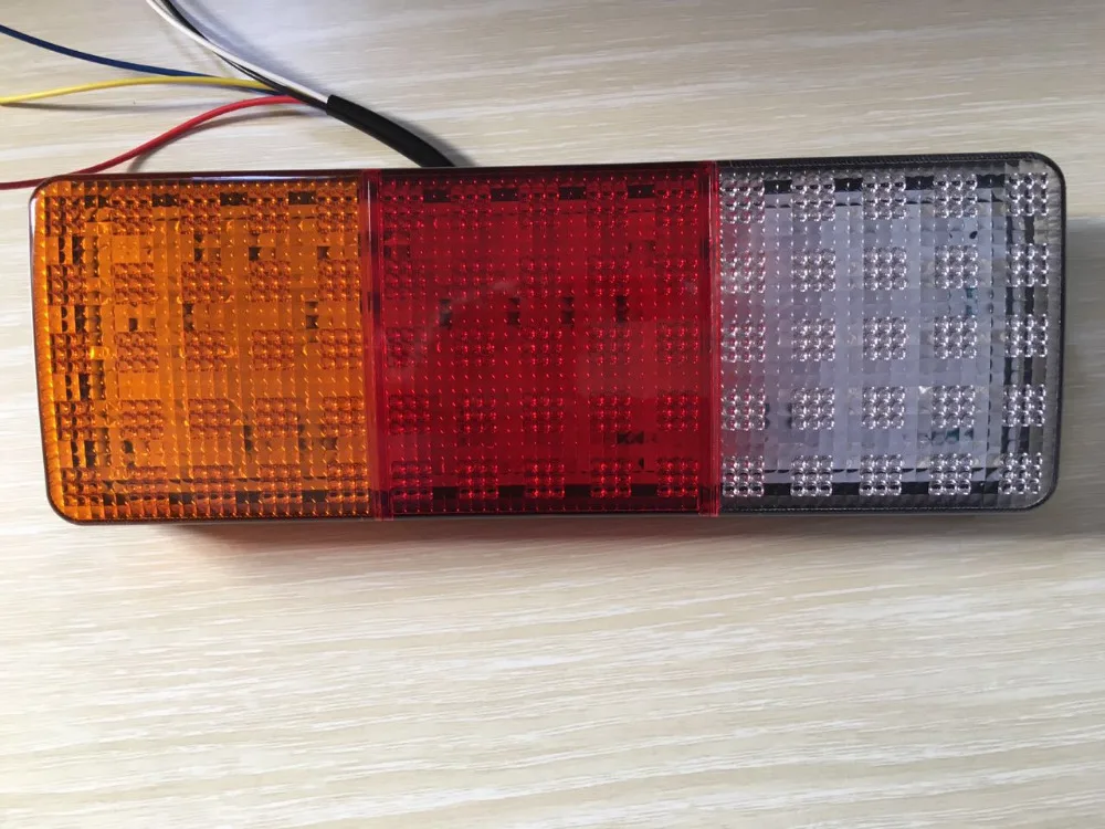 1 пара задний фонарь для грузовиков автомобилей 12 В 75 светодиодов|rear light|tail lighttrailer
