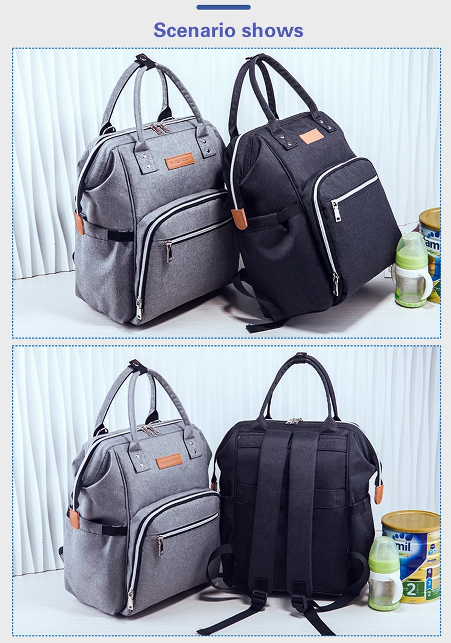 Mommy Пеленки сумки рюкзак Детская сумка для мамы panaleras 20-35L водостойкий дорожный Рюкзак Мульти-функция изоляции сумки на детскую коляску