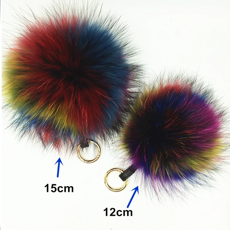 raccoon multi color 12cm  and 15cm