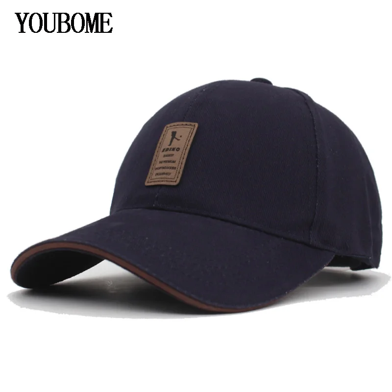 YOUBOME бренд Snapback cap s мужские бейсболки женские шапки для мужчин Дальнобойщик Обычная облегающая Кепка с металлической буквой Кости плоские папа мужская Кепка