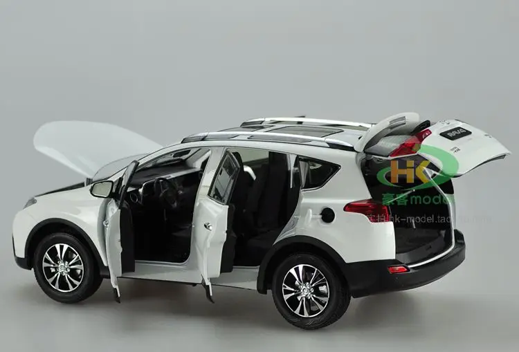 Новинка 1/18 Toyota RAV4 SUV литая под давлением модель игрушечного автомобиля коллекция для взрослых подарки на день рождения