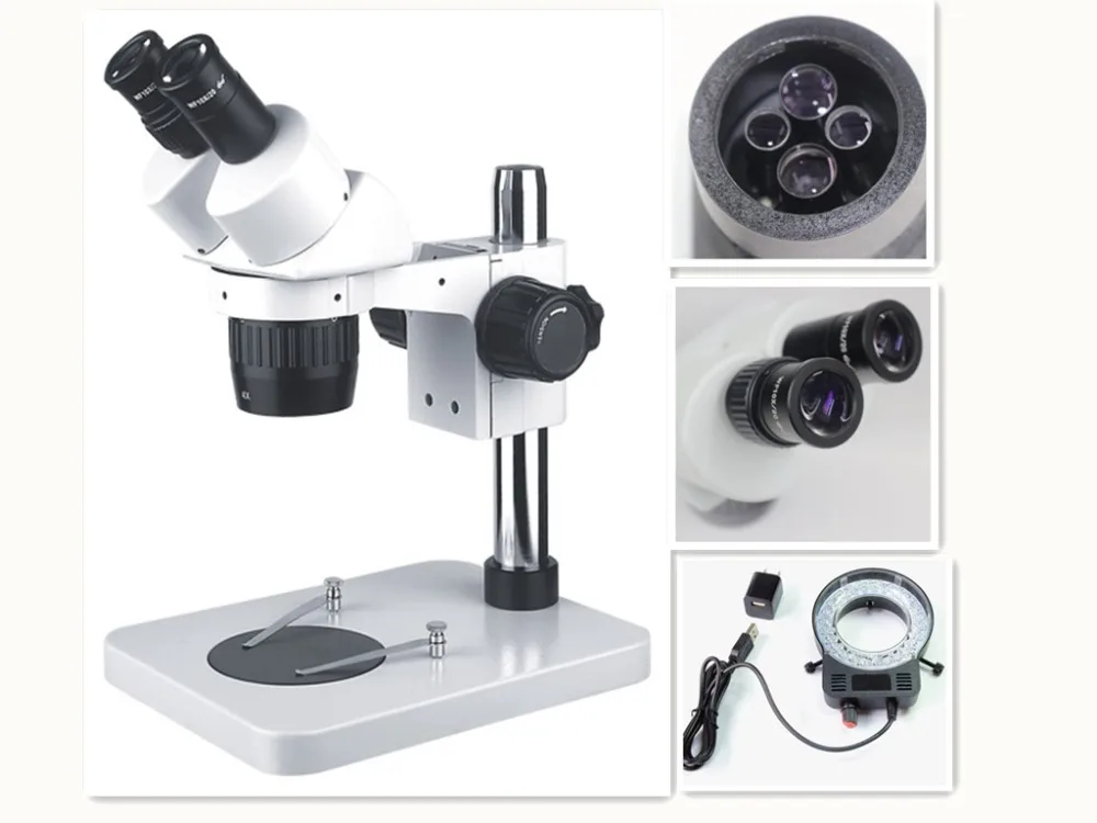 ST-60-B1 Binocular Stereo Microscope Mobile Phone Repairing Soldering Electronics Industry Testing | Инструменты
