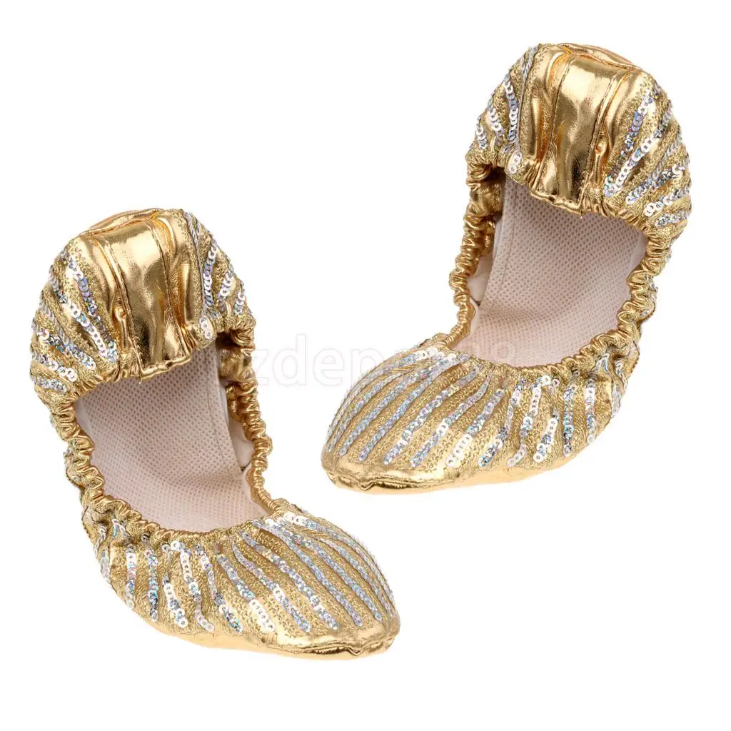 Soft Outsole Belly Dance Shoes Bellydance Women Ballet Dancing Shoes
