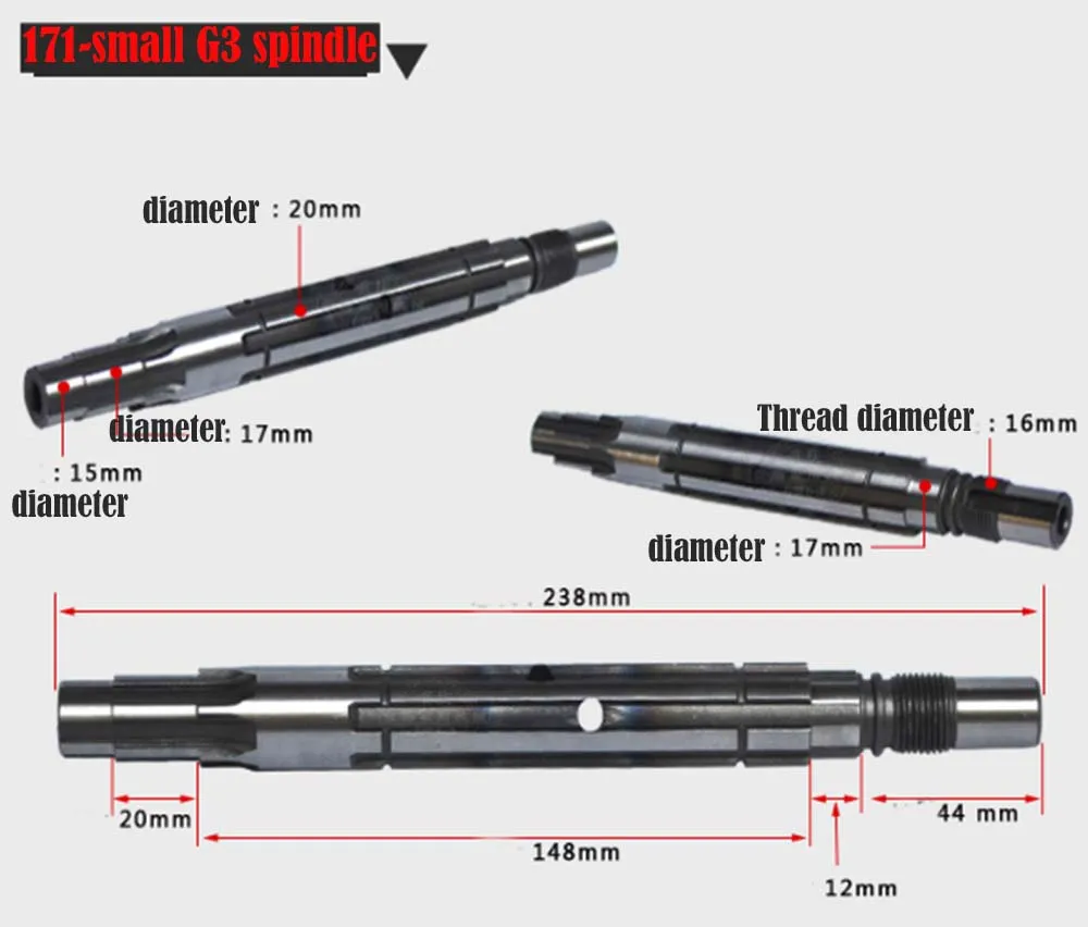 

High quality,clutch shaft,spindle