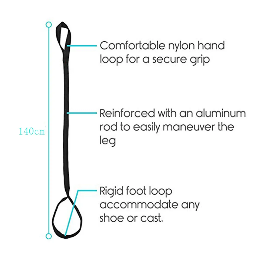 Полезный гандикап подтяжка ног ремень бедра пожилых Подъемные Устройства ножной петля перемещатель инструменты отличные подарки#0315 A2# A#487