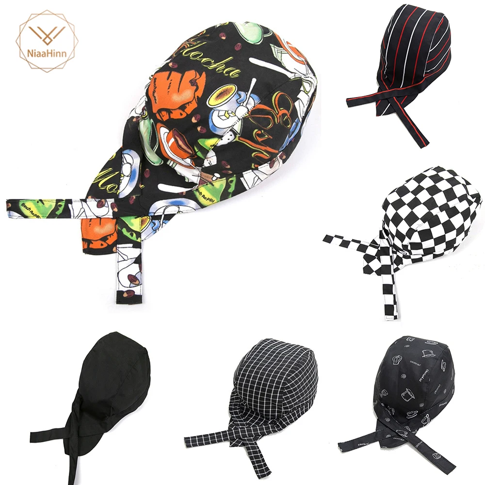 

17 Colors High Quality Wholesale Pirate Hat Chef Waiter Hat Hotel Restaurant Canteen Bakery Cooking Caps Cooker Workwear Uniform