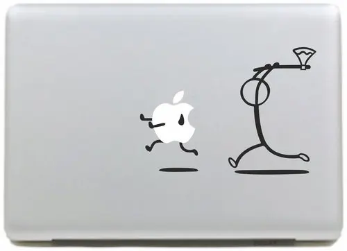 Humorous for Guys Vinyl Sticker for Apple MacBook Skin Air 11 12 13 Pro 13 15 17 Retina idea Wall Decal Laptop Skin