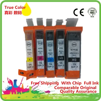 

PGI-650 PG-650XL CLI-651 PGI650 PGI 650 PGI650XL Ink Cartridge Replacement For Canon MG5460 MG5560 MG6460 MX926 MX726 Ip7260