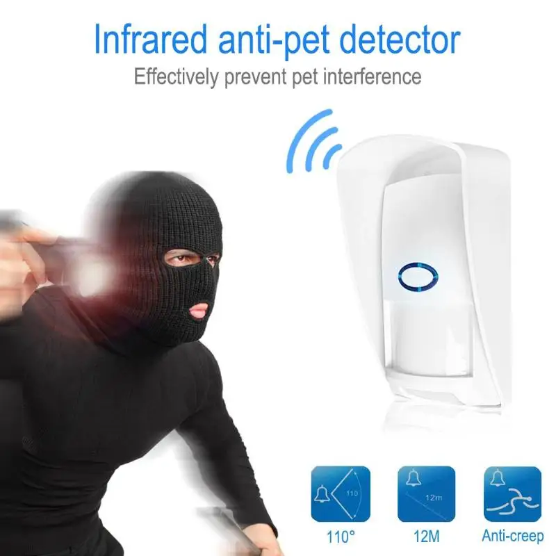 CT70 Im Freien Wasserdichte Drahtlose PIR sensor Infrarot Motion Detektor 433Mhz pet Immune Anti-Pet für Home Security Alarm system CT70 Im Freien Wasserdichte Drahtlose PIR sensor Infrarot Motion Detektor 433Mhz pet Immune Anti-Pet für Home Security Alarm system