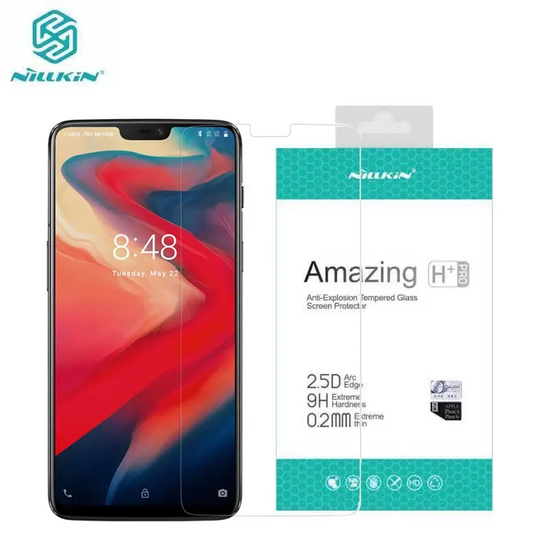 OnePlus 6T стекло Nillkin Amazing H + Pro 0 2 мм закаленное для Oneplus 6 7 7T защита экрана|Защитные