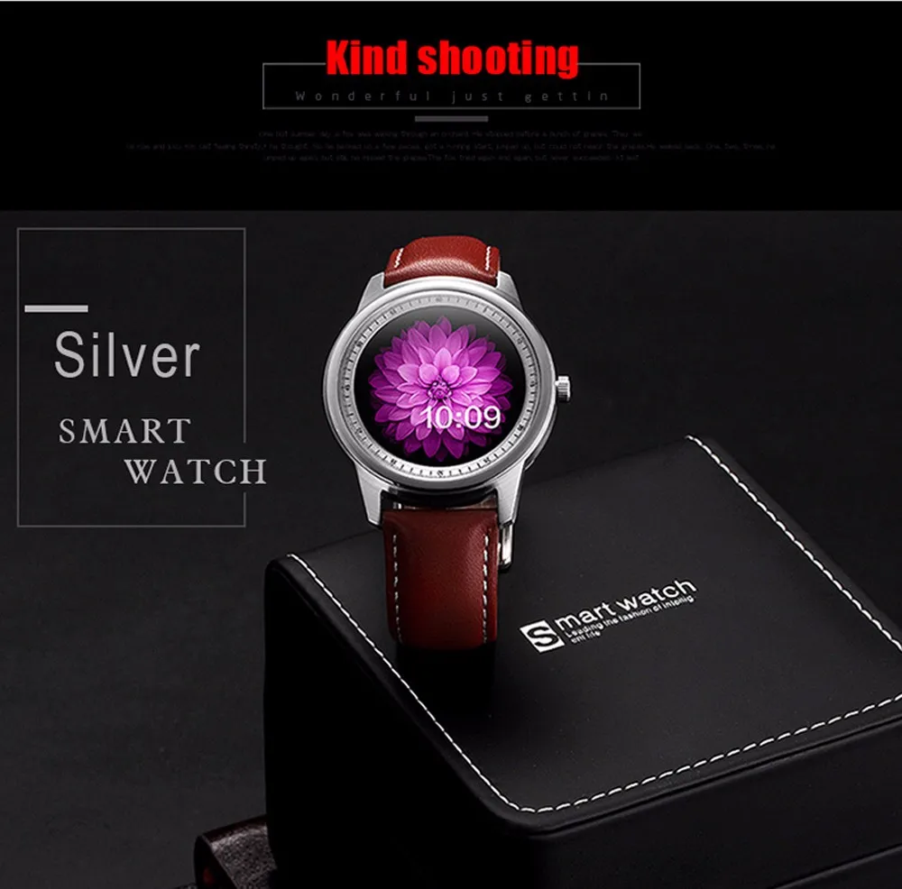 LEM1 smart watches DM365 DM360 Bluetooth IP67 waterproof Round font b smartwatch b font IOS Android