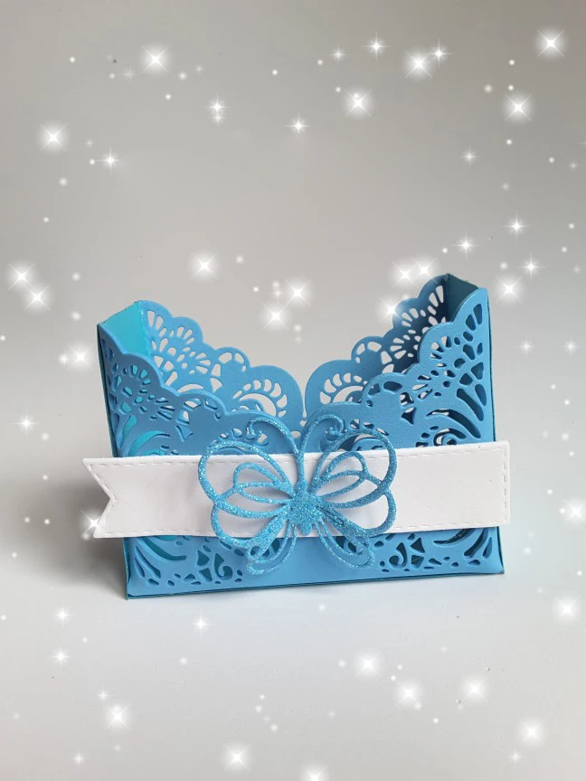  Customized Corner Flower Greeting Cutting Dies Cards 3D DIY Scrapbooking Craft Die Photo Invitation - 32837663742