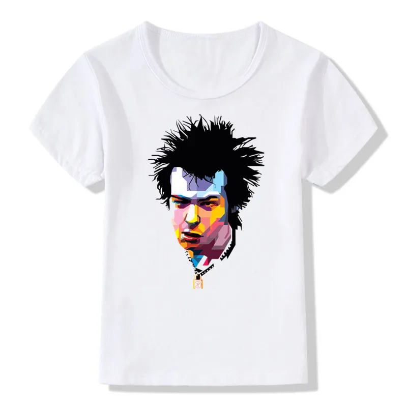 MENS WHITE T-SHIRT SID VICIOUS BASSIST PUNK ROCK 1977 EIFFEL TOWER PARIS S-5XL
