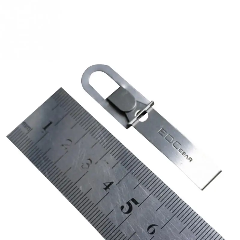 Mini EDC Gear Tweezers Tick Gripper Keychain Survival Bushcraft Pocket Tool