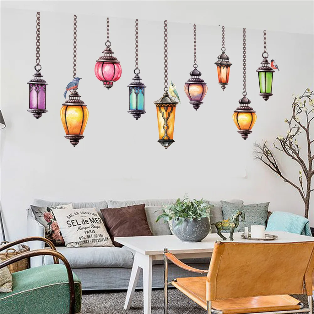 Candelabro Pegatinas De Pared Sala De Estar Dormitorio Dibujos