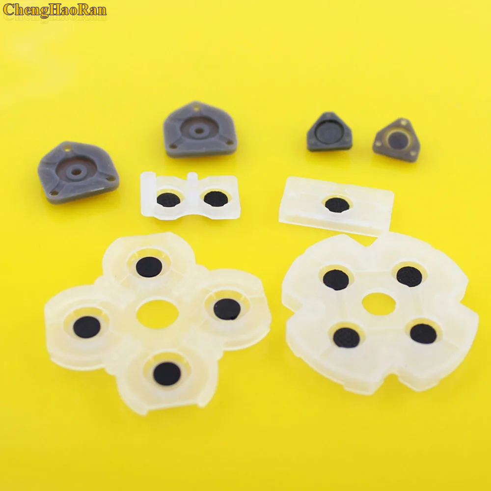 

2 sets For Playstation 4 Dualshock JDS001 011 Silicon Rubber Conductive Pads - For PS4 Controller Repair Parts JDS 030 JDM 040