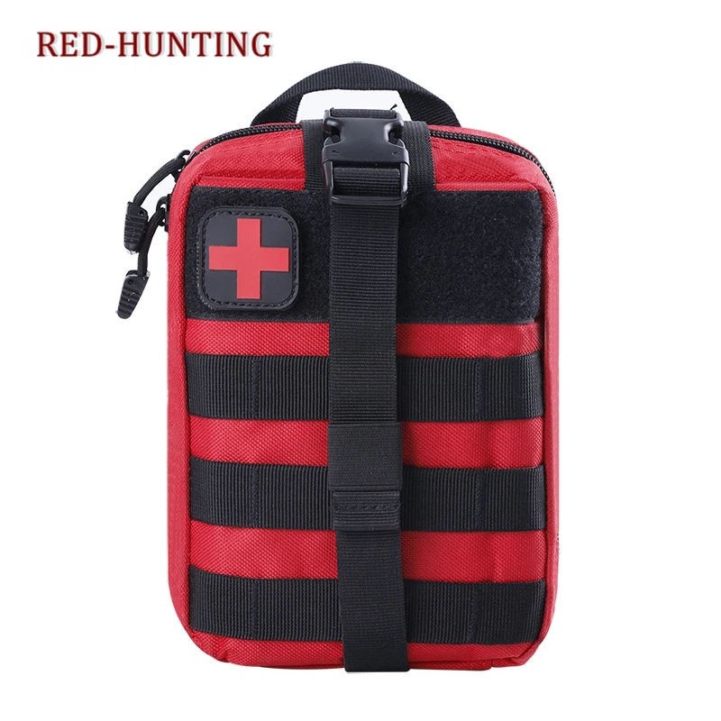 

Outdoor Hunting Nylon First Aid Bag Tactical Molle Medical Pouch EMT Emergency EDC Rip-Away IFAK Utility Car First Aid Bag