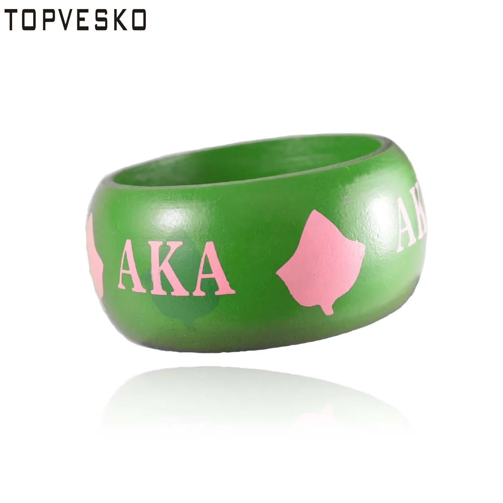 

High Quality Special Jewelry Pink IVY Green AKA Wooden Bangle
