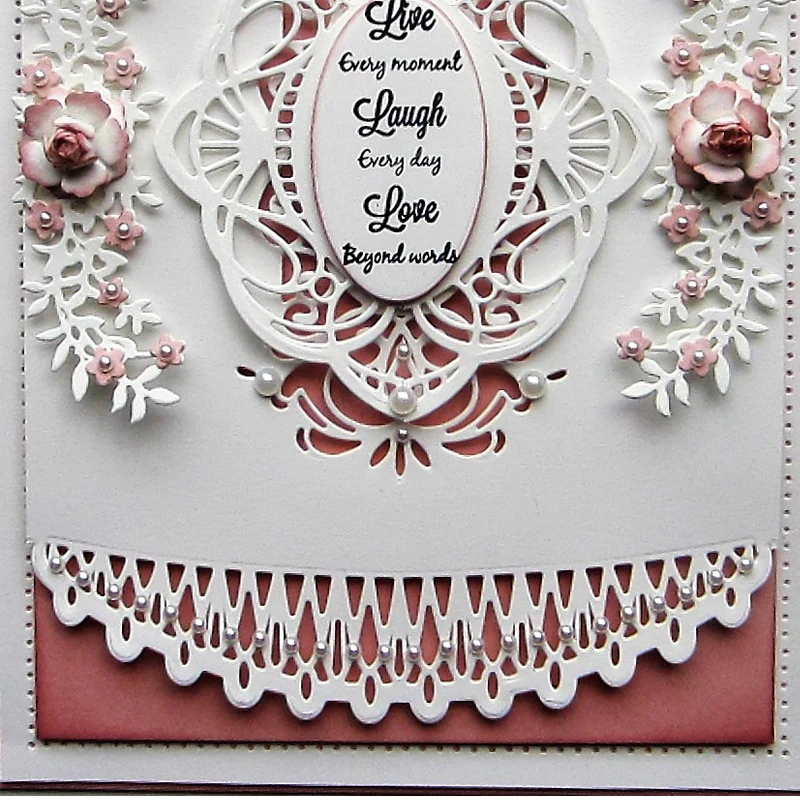 

Lace Edge Hem Border Frame Metal Cutting Dies Stencils For DIY Scrapbooking Decorative Embossing Cards Handcraft Die Cut