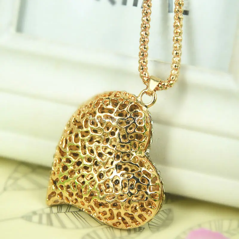 Harga H Cinta Hati Sweater Kalung Fashion Perhiasan Kristal untuk Wanita Panjang Kalung Liontin Berlian Imitasi Rantai Pesta Christma Hadiah spesifikasi H Cinta Hati Sweater Kalung Fashion Perhiasan Kristal untuk Wanita Panjang Kalung Liontin Berlian Imitasi Rantai Pesta Christma Hadiah